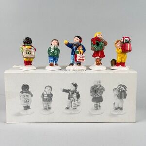Department 56 Snow Village #54922 Christmas Kids Set of 5 Figurines‎ NOS